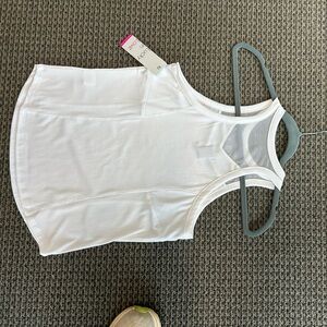 Lucky in Love tennis tank top.